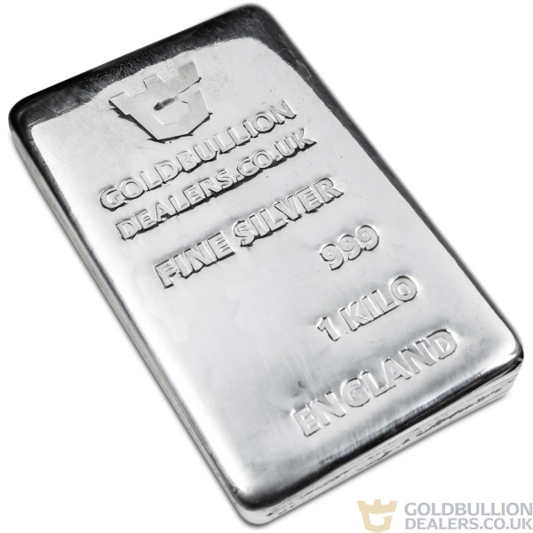 Gold Bullion Dealers 1 Kilo Silver Bar