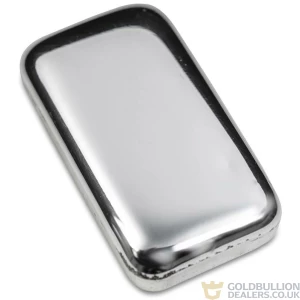 Plain 100 Gram Silver Bar
