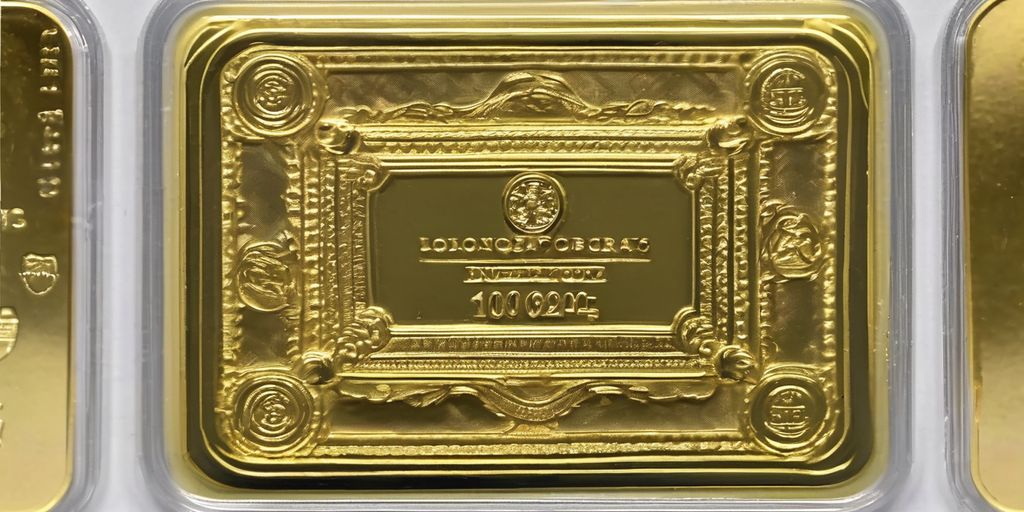 1 oz gold bar