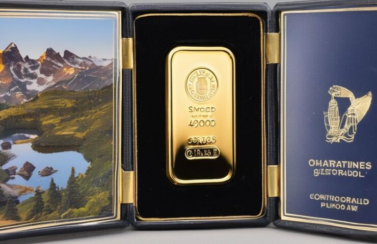 1 ounce gold bar