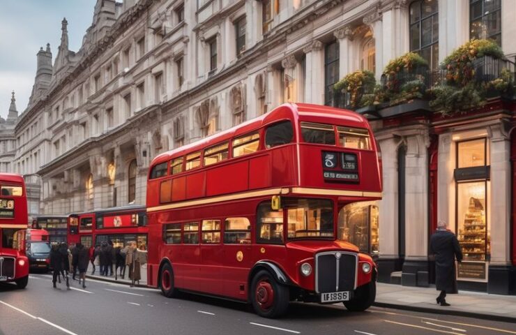 London street with gold bar shop